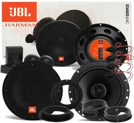jbl-604c-624-glosniki-vw-tiguan-touran-golf-5-jetta-skoda-octavia-przod-tyl