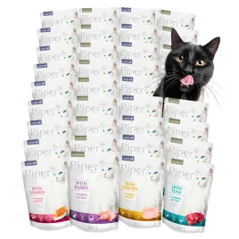 mokra-karma-dla-kota-40x100g-saszetki-piper-dolina-noteci-mix-smakow