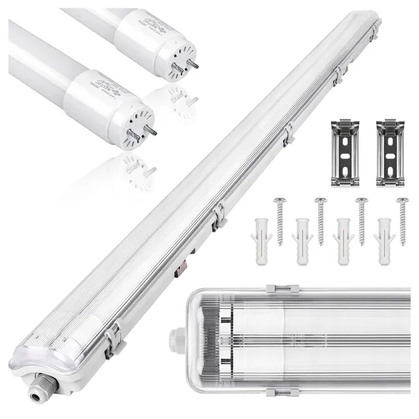 Lampa Warsztatowa do garażu 120cm 36W OPRAWA HERMETYCZNA LED Sufitowa