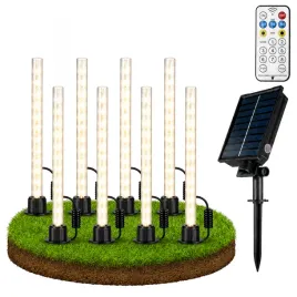 8x-lampa-solarna-ogrodowa-wbijana-naziemna-3000k-pilot-zewnetrzna-gruntowa