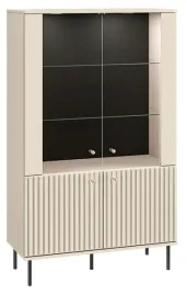 witryna-niska-stojaca-ml-meble-sophie-92x151-cm-oswietlenie-jasny-dab