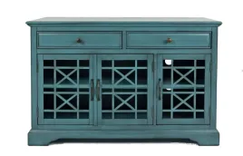 komoda-livin-hill-avola-127-cm-3-drzwi-2-szuflady-niebieska-drewniana