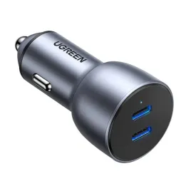ugreen-szybka-ladowarka-samochodowa-zasilacz-do-zapalniczki-2x-usb-c-50w