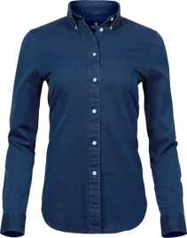 koszula-damska-z-dlugim-rekawem-casual-twill-tee-niebieski-r-m