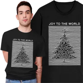 koszulka-swiateczna-t-shirt-na-swieta-unknown-pleasures-choinka-muzyka