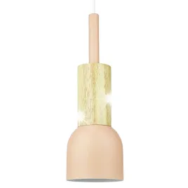 minimalistyczna-lampa-sufitowa-wiszaca-zyrandol-e27-led-pastelowy-rozowy