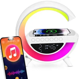 lampka-led-gamingowa-rgb-glosnik-ladowarka-indukcyjna-qi-zegar-radio-budzik