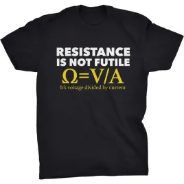 resistance-is-not-futile-koszulka-inzynier-ohm