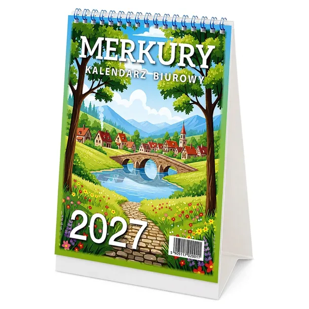 Kalendarz biurkowy MERKURY 2027
