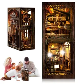 miniaturowy-model-kawiarnia-diy-book-nook-289-elementow-dekoracja