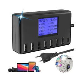 przenosna-ladowarka-usb-8x-z-wyswietlaczem-lcd-i-inteligentnym-podzialem