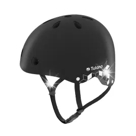 kask-rowerowy-dzieciecy-tulano-czarny-lekki-regulowany-4852-cm-odblask
