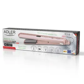 prostownica-bezprzewodowa-ad-2327-pink-usb-gladkie-wlosy-w-podrozy