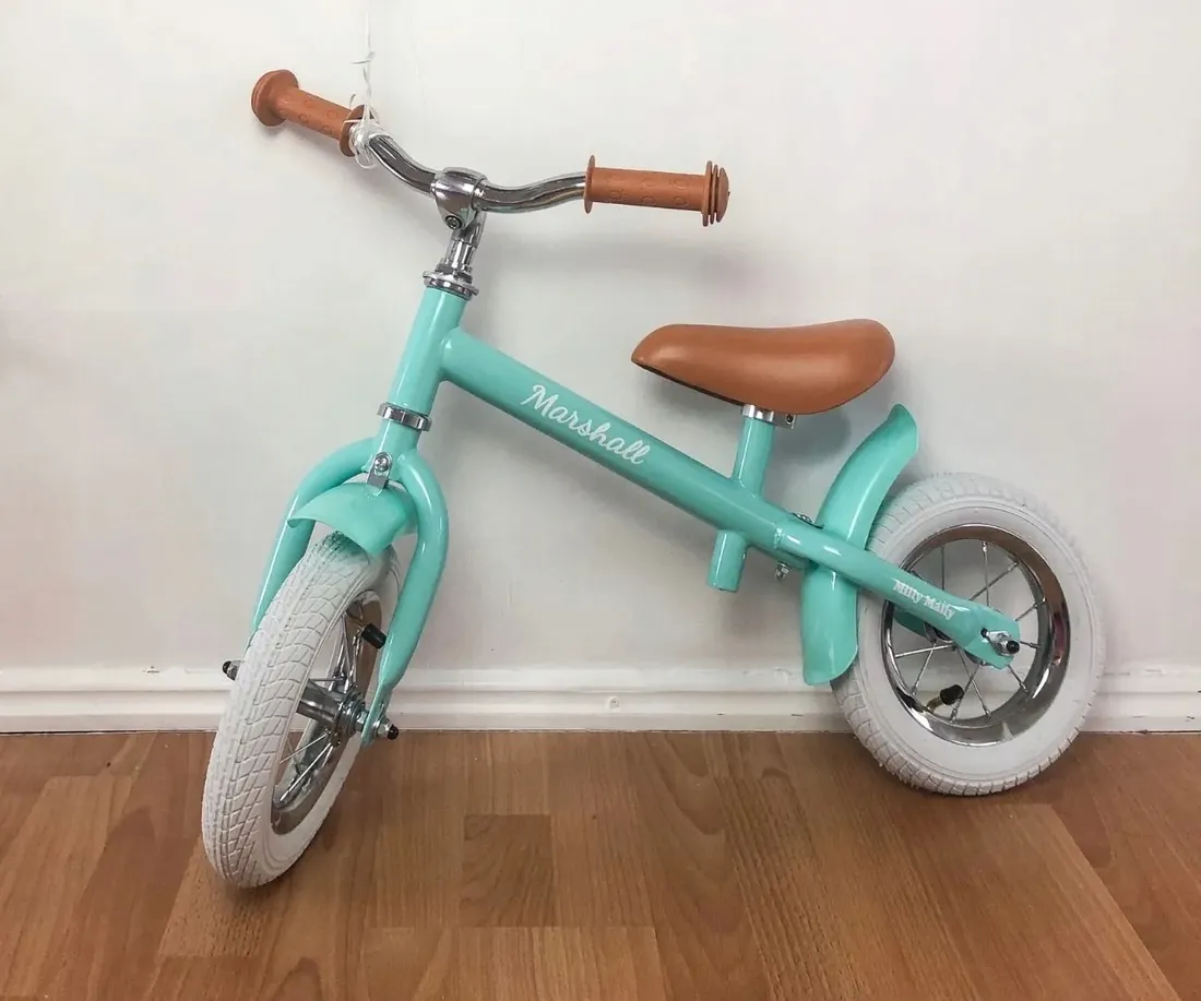 milly-mally-rowerek-biegowy-marshall-air-mint-stan-nowy