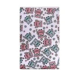 akuku-a1042-podklad-frotte-z-ceratka-70x50-sowy-pastelowe
