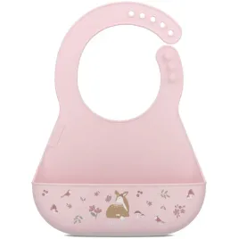 mepal-sliniak-silikonowy-z-kieszonka-mio-fairy-garden-108034565406-rozowy