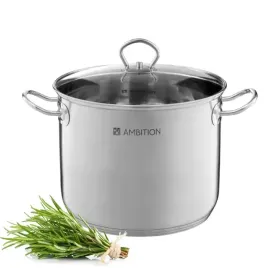 ambition-garnek-z-pokrywka-wysoki-acero-28cm-135l-60826-inox-indukcja
