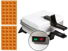 profesjonalna-gofrownica-dezal-301-5-profi-w-4x7-1300w-biala-ruchomy-zawias
