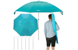nils-nc7822-turkusowy-parasol-plazowy-xl-220-cm