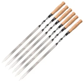 kije-ogniskowe-6-szt-55cm-inox-drewniana-raczka-idealne-na-wycieczke-i-bbq