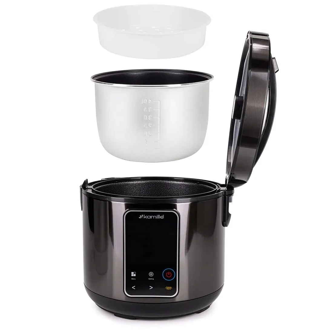 multicooker-kamille-6830-900w-5l-czarny-24-programy-stan-nowy