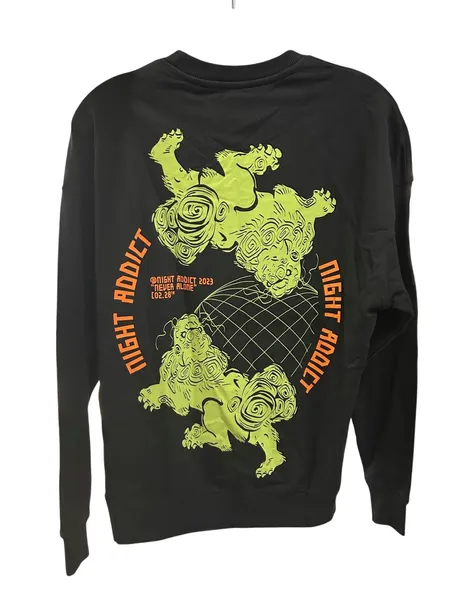 bluza-night-addict-xxs-stan-nowy