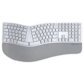 klawiatura-bezprzewodowa-ergonomiczna-500mah-delux-bluetooth-usb-biala