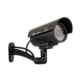 kamera-scienna-atrapa-monitoring-kamery-led-alarm-zewnetrzna-czarna-2sztuki