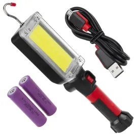lampa-warsztatowa-led-latarka-akumulatorowa-cob-700lm-z-magnesem-przenosna