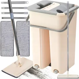 mop-plaski-prostokatny-z-wiadrem-dwukomorowych-z-wyciskaczem-wklady