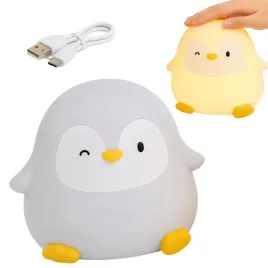 lampka-nocna-pingwin-led-dla-dzieci-miekka-dotykowa-silikonowa-usb-c-timer