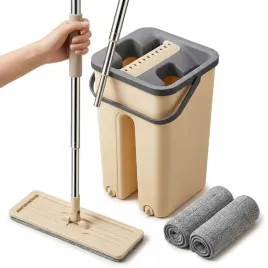mop-plaski-prostokatny-z-wiadrem-dwukomorowych-z-wyciskaczem-wklady