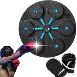 tarcza-bokserska-trener-boxu-mma-muzyka-usb-8-poziomow-rekawice-bokserskie