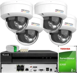monitoring-z-4-kamerami-ip-6mpx-smart-hybrid-colorvu-hikvision-dysk-2tb