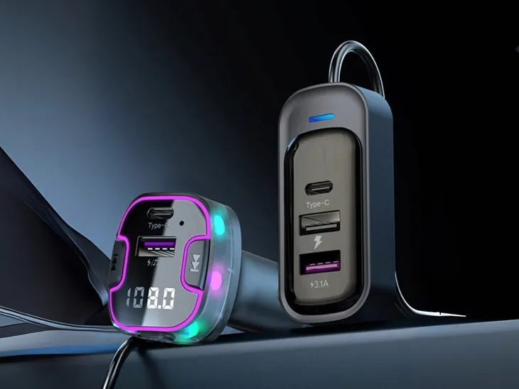 transmiter-bluetooth-samochodowy-fm-3x-usb-typ-c-adapter-ladowarka-stan-nowy-kod-producenta-10150-rozz-gabb
