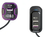 transmiter-bluetooth-samochodowy-fm-3x-usb-typ-c-adapter-ladowarka-marka-rozz-stan-opakowania-oryginalne