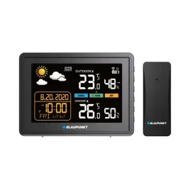 stacja-pogody-blaupunkt-ws30bk-lcd-sciemniacz-zegar-czujnik-higrometr-alert
