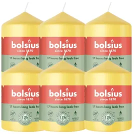 bolsius-swieca-filarowa-pienkowa-sloneczny-zolty-80-58mm-17h-6-sztuk