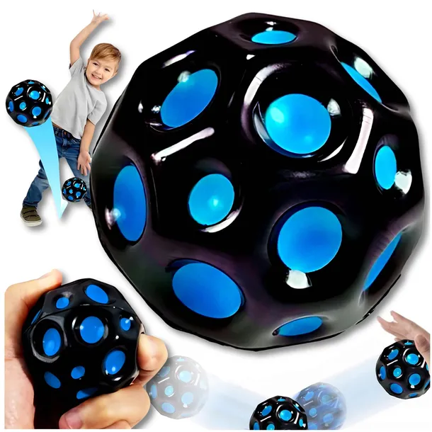 PIŁKA GALAKTYCZNA skacząca METEOR kosmiczna PIŁECZKA galaxy ball