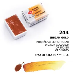 akwarela-biale-noce-244-indian-gold
