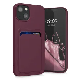 kwmobile-etui-iphone-13-tpu-uchwyt-na-karty-tawny-red