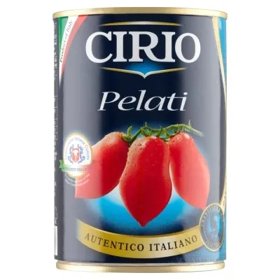 Włoskie pomidory do pizzy pelati słodkie pelati 400g - Cirio puszka