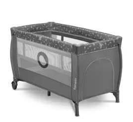 lionelo-stefi-plus-lozeczko-2-poziomy-skladane-turystyczne-grey-multicolor