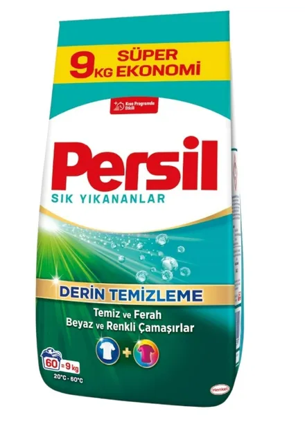 UNIWERSALNY PROSZEK DO PRANIA PERSIL DEEP CLEAN 9 KG DO BIAŁEGO I KOLORU