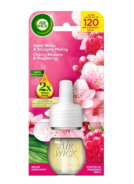Air Wick wkład zapachowy zapas kwiat wiśni i soczyste maliny 19ml