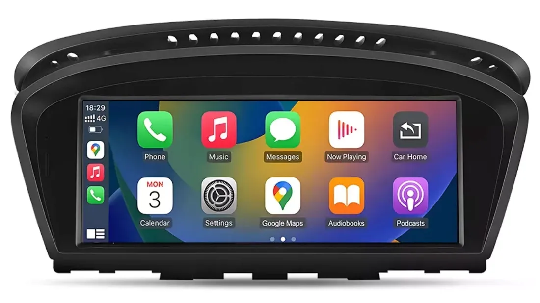 bmw-e60-e61-e90-e91-e92-e93-ekran-android-auto-carplay-iphone-linux-dla-ccc-stan-nowy