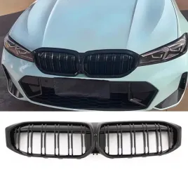 nerki-grill-zderzaka-bmw-g20-g21-2022-2024-lci-lift-czarny-polysk-mp