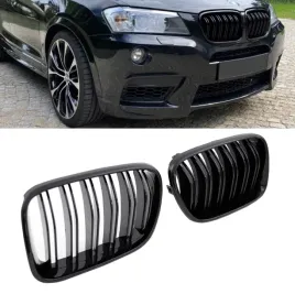 nerki-grill-zderzaka-do-bmw-x3-f25-x4-f26-2010-2014-przedlift-czarny-polysk