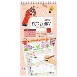 kalendarz-rodzinny-2027-do-notowania-scienny-5-kolumn-na-spirali-rozowy