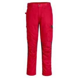 spodnie-robocze-portwest-stretch-cd881-czerwone-rozmiar-s
